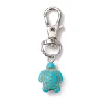 Synthetic Turquoise Tortoise Pendant Decorations