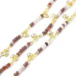 Handmade Round Glass Beaded Chain