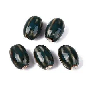 Vintage Handmade Porcelain Beads