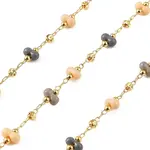 Handmade Brass Glass Beaded Chains