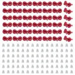 42Pcs Alloy Stud Earring Findings