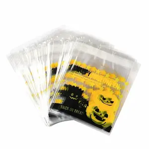 Halloween Theme Plastic Bakeware Bag
