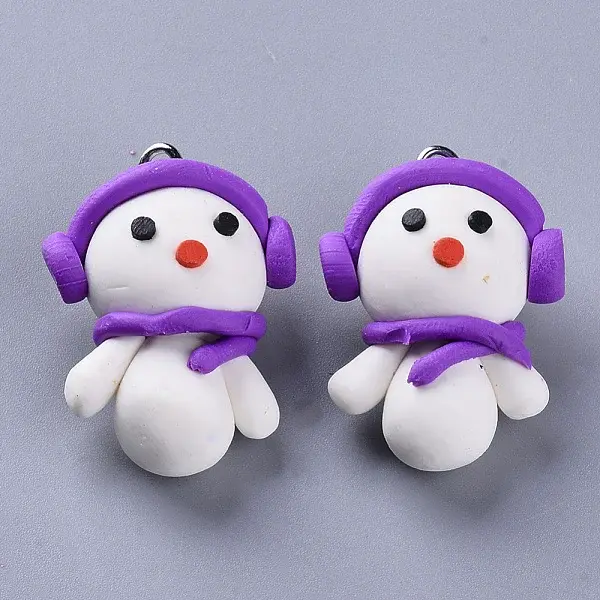 Handmade Polymer Clay Pendants