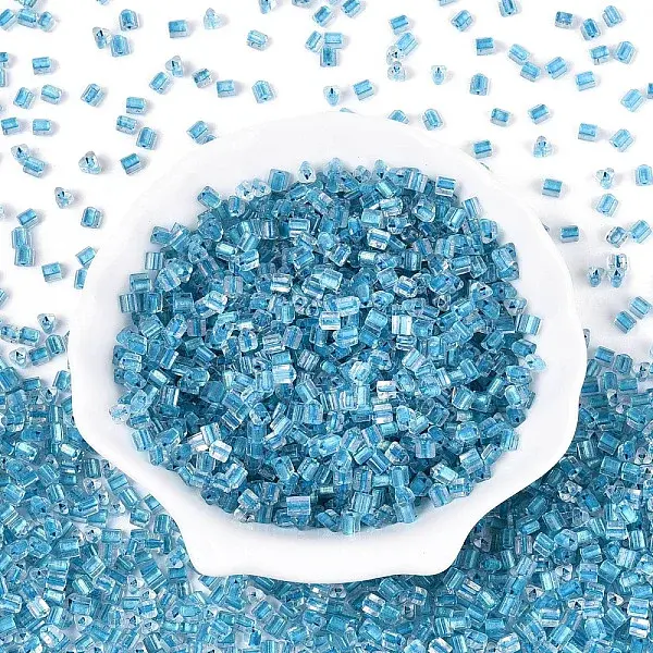 Transparent Inside Colours Glass Seed Beads