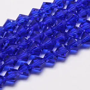 Imitate Austrian Crystal Bicone Glass Beads Strands