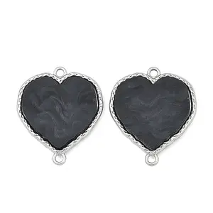 Alloy Acrylic Connector Charms