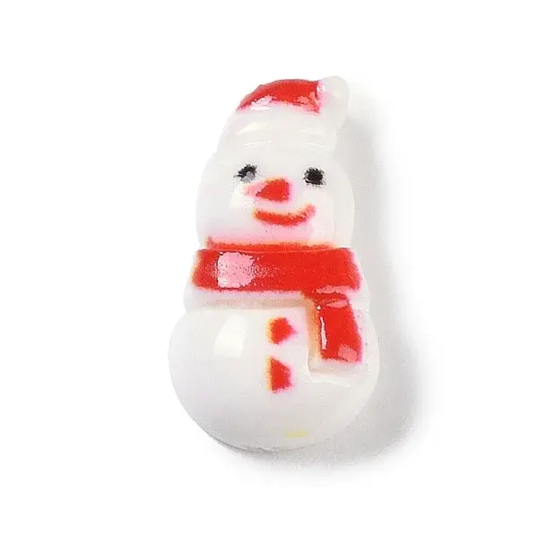 Opaque Christmas Theme Resin Cabochons
