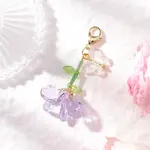 Handmade Glass Seed Beaded and Acylic Butterfly Pendant Decorations Sets