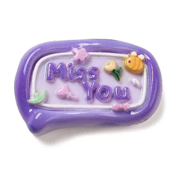 Opaque Resin Cabochons