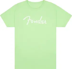 Fender Spaghetti Logo T-Shirt Surf Green - L