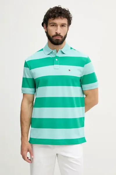 Tommy Hilfiger  polo pánské bavlněné s elastanem
