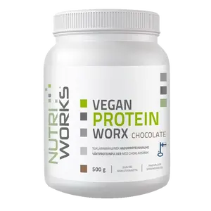 NutriWorks Vegan Protein Worx 700g - čokoláda