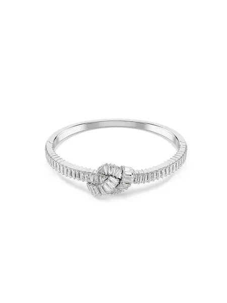 Swarovski Náramok 'Matrix'  strieborná / priehľadná