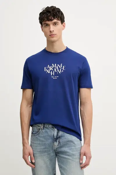 Armani Exchange tričko pánské bavlněné