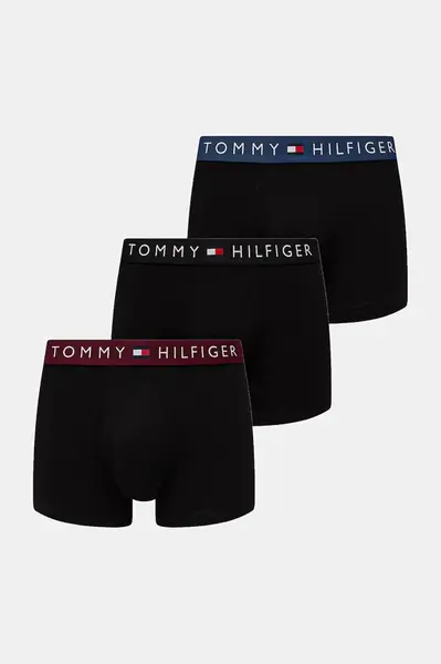 Tommy Hilfiger přiléhavé boxerky pánské bavlněné s elastanem 3-pack