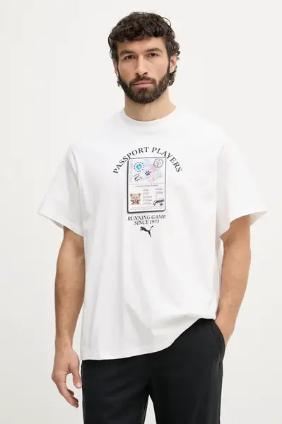 Puma tričko pánské bavlněné ATW Dylan Tee