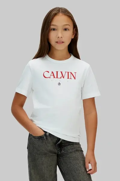 Calvin Klein Jeans Dětské bavlněné tričko Calvin Klein Jeans
