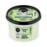 Organic Shop Antioxidační tělový krém Matcha a bazalka 250 ml