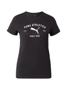 PUMA Tričko 'Class'  čierna / biela