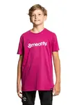 Meatfly dětské tričko Bart Magenta | Růžová | Velikost 146 | 100% bavlna