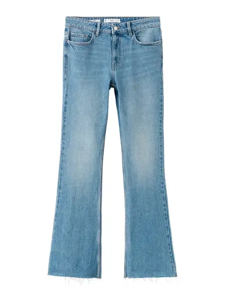 MANGO Džínsy 'FIONA'  modrá denim