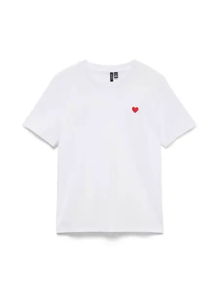 VERO MODA Tričko 'VMPAULINA'  biela