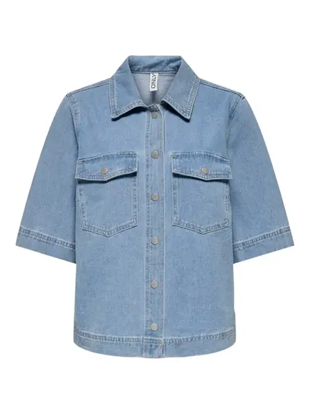 ONLY Blúzka 'ONLBelle'  modrá denim
