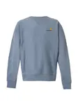 Carhartt WIP Mikina 'American Script'  modrosivá