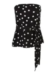 Vero Moda Petite Top 'VMELISA'  čierna / biela