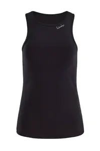 Winshape Športový top 'AET134LS'  čierna / biela
