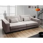 Livetastic POHOVKA BIG SOFA, plast, textil, kompozitní dřevo, šedohnědá
