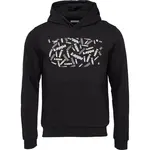 Kappa LOGO FOJO Pánská mikina, černá, velikost XXL