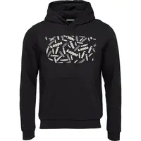 Kappa LOGO FOJO Pánská mikina, černá, velikost XXL