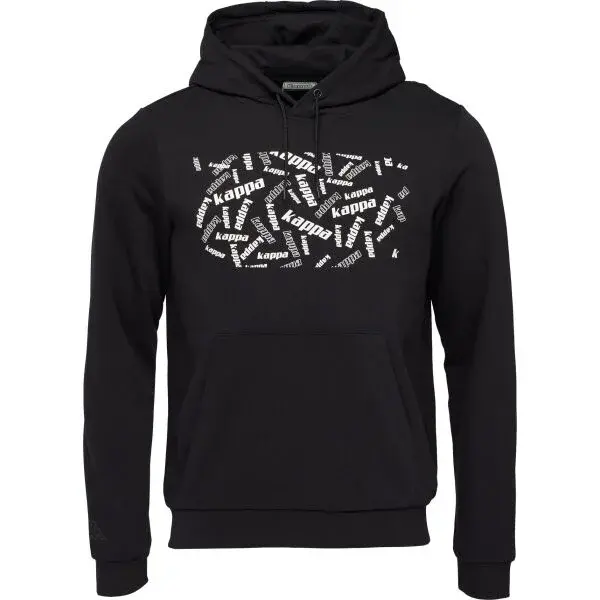 Kappa LOGO FOJO Pánská mikina, černá, velikost XXL