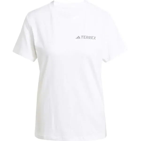 adidas TERREX MOUNTAIN TEE Dámské outdoorové tričko, bílá, velikost