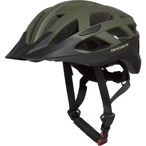 Arcore CONTRA Cyklistická přilba, tmavě zelená, velikost (59 - 61)