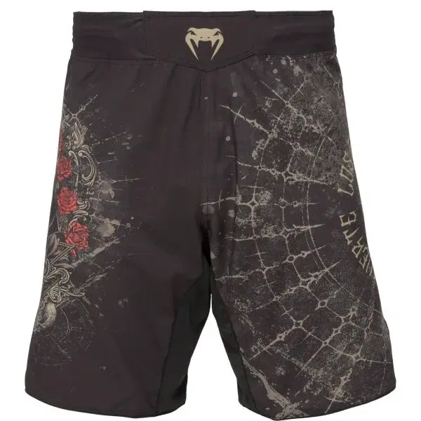 Venum SANTA MUERTE 5.0 FIGHT SHORTS Kraťasy na MMA, černá, velikost