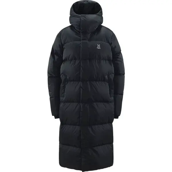 HAGLÖFS LONG DOWN PARKA W Dámská parka, černá, velikost