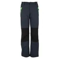 Lewro ZIKAI Dětské softshellové kalhoty, tmavě šedá, velikost 116-122