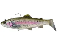 Savage gear gumová nástraha 3d trout shad clear rainbow trout - 12,5 cm 35 g