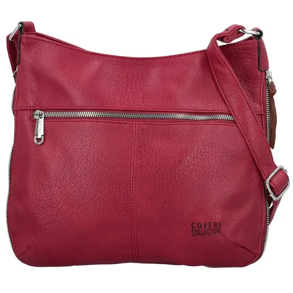 Dámská crossbody kabelka fuchsiová - Coveri Kara