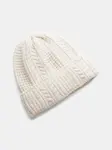 Dámská čepice Under Armour W Halftime Cable Knit Beanie-BRN - Dámské