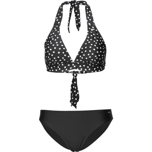 AQUOS TOFANA Dámské dvoudílné plavky, černá, velikost