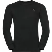 Odlo ACTIVE WARM ECO BL TOP CREW Pánské funkční triko, černá, velikost XXL