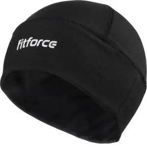 Fitforce COLLE Běžecká čepice, černá, velikost