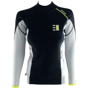 ENTH DEGREE TUNDRA LS Top s dlouhým rukávem do vody, černá, velikost