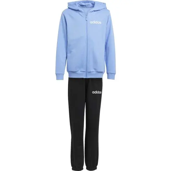 adidas 3 STRIPES TRACKSUIT Dětská souprava, černá, velikost