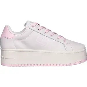 Tommy Hilfiger TJW FLATFORM ESS Dámská volnočasová obuv, béžová, velikost