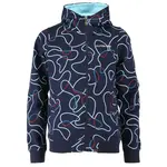 ALPINE PRO LEWDO Dětská mikina, modrá, velikost