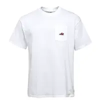 Nike M SPORTSWEAR TEE ACCS PATCH CNCT Pánské triko, bílá, velikost